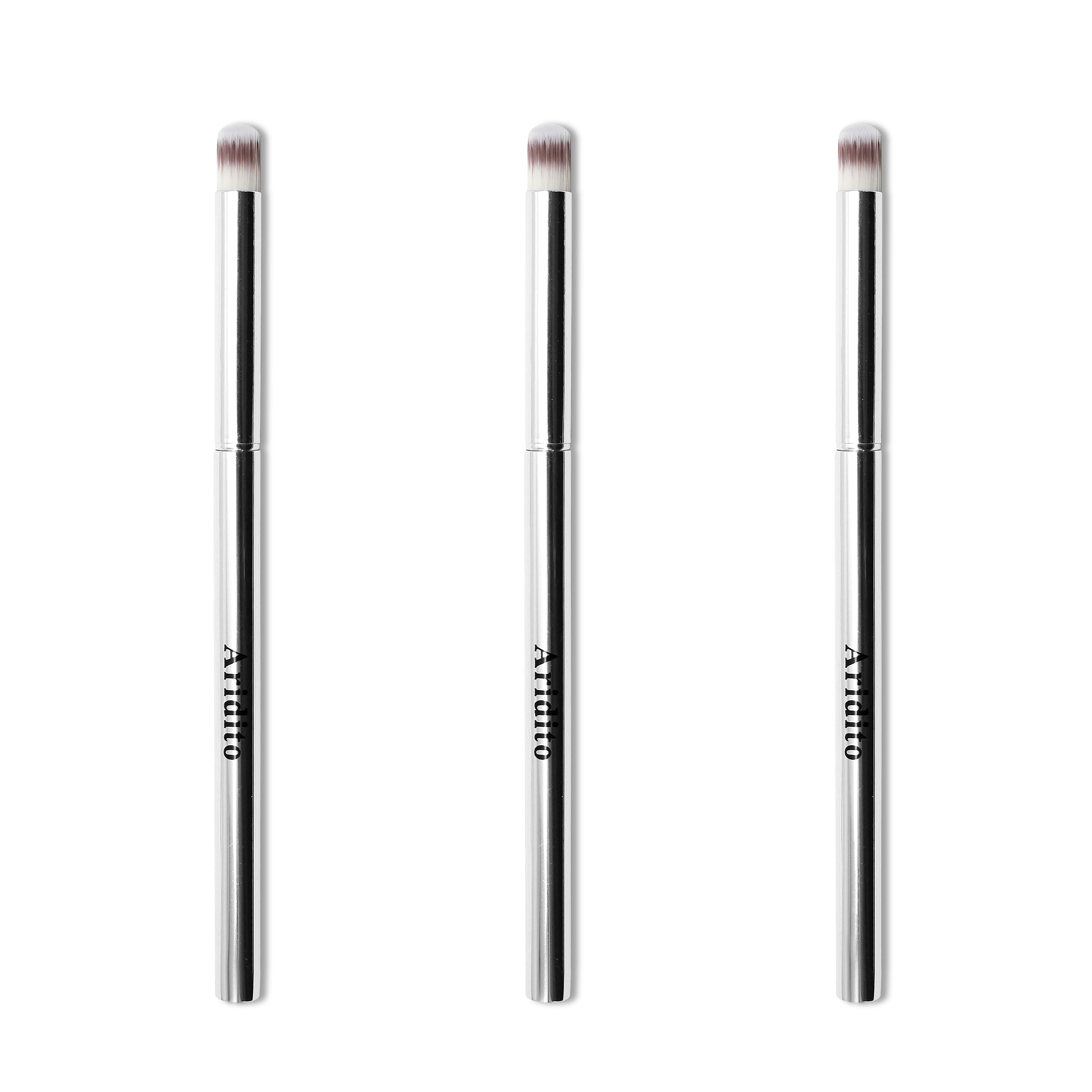 Silver Gradient Nail Art Brush Set(3pcs)