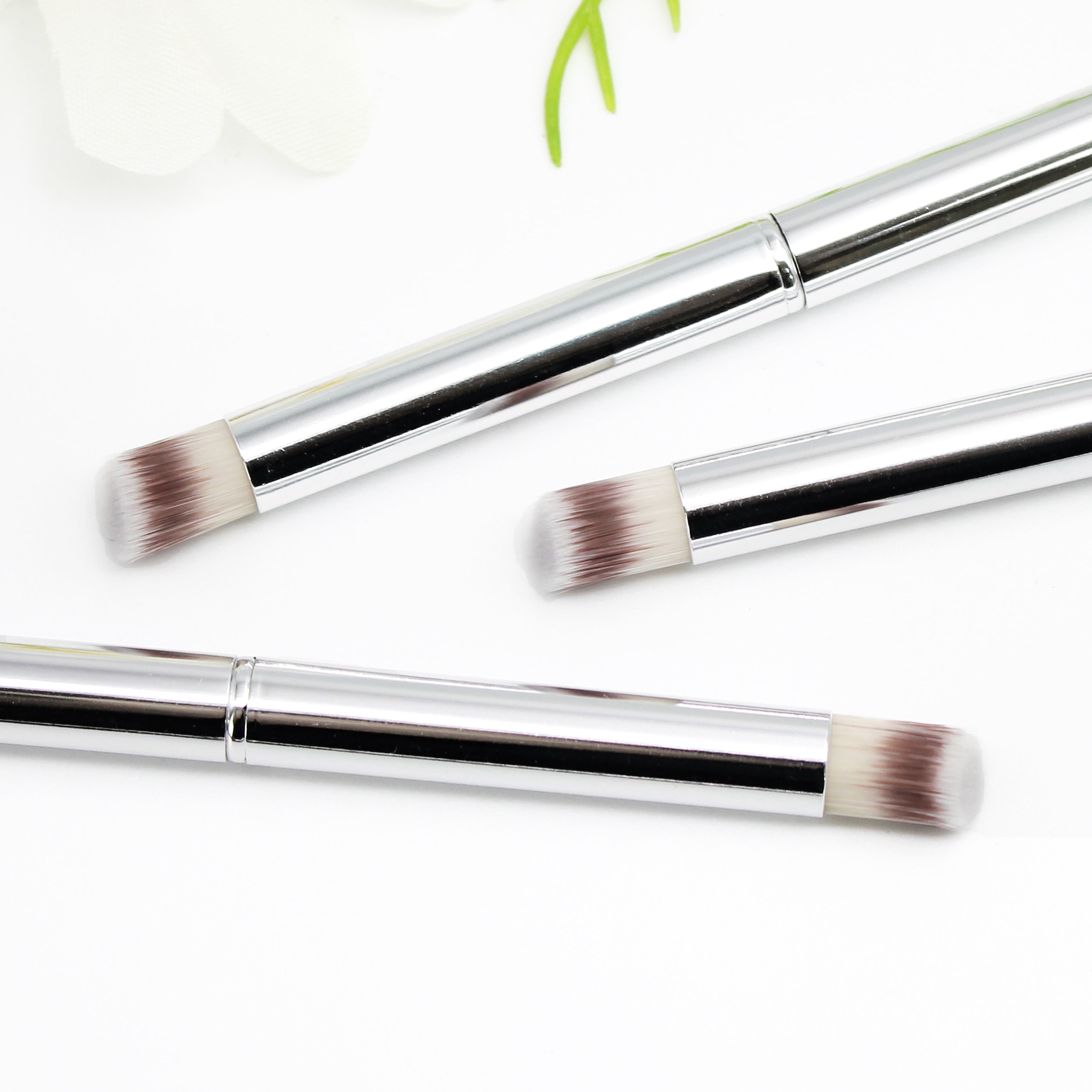 Silver Gradient Nail Art Brush Set(3pcs)