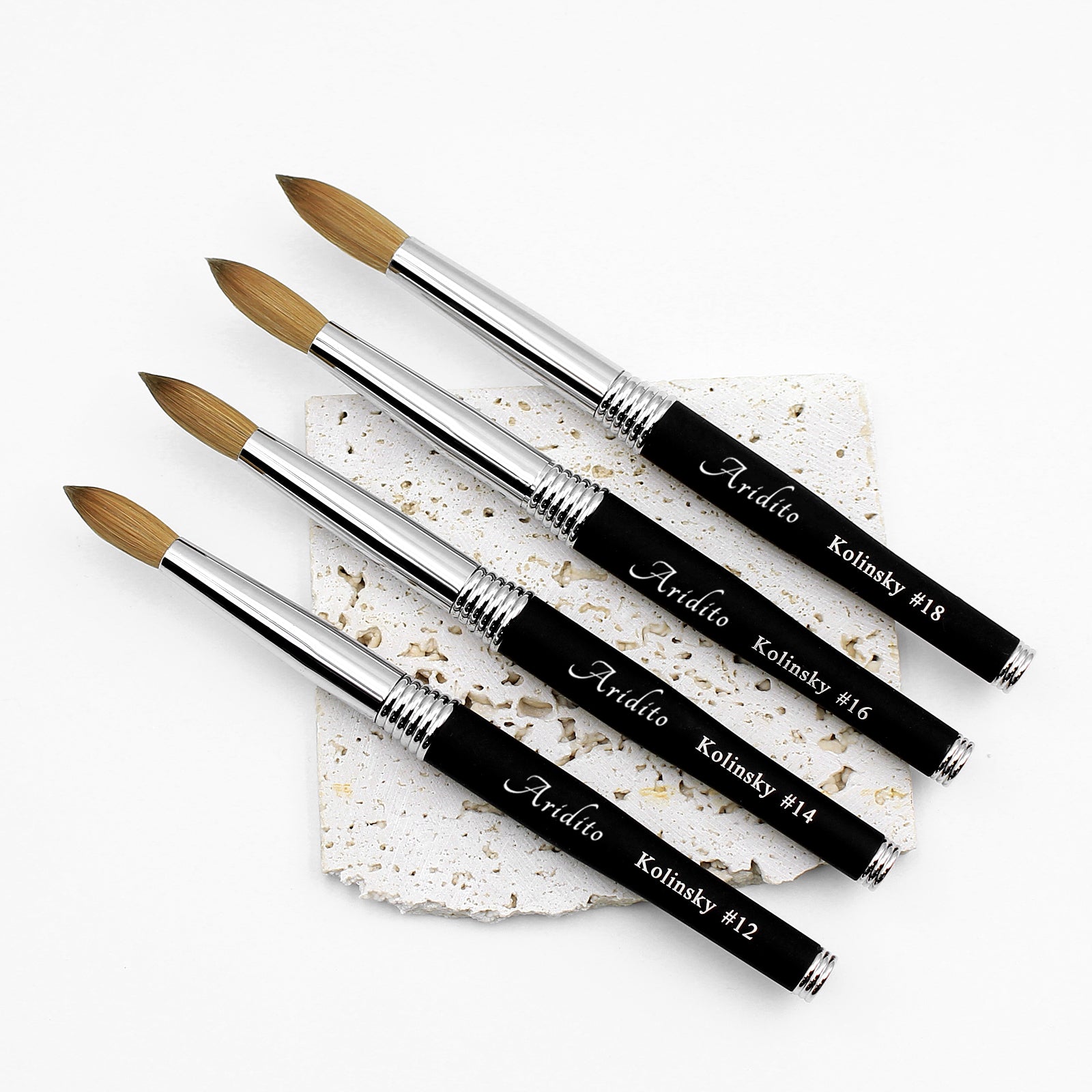 Kolinsky Acrylic Nail Brush（Black）