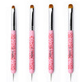 French Nail Brush Set(4Pcs)